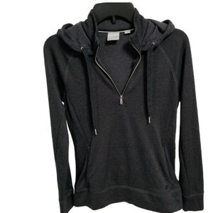Dunning Golf PENROSE FLEECE PERFORMANCE‎ HOODIE quarter Zip  size Womens Small